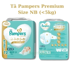 Tã (Bỉm) Quần Pampers Premium dòng cao cấp Nội Địa Nhật