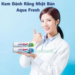 Kem Đánh Răng Aquafresh Triple Protection - Nhật Bản