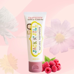 Kem Đánh Răng Jack N' Jill 50g - An Toàn Nếu Bé Vô Tình Nuốt, Không Chứa Fluoride, Phù Hợp Từ 6 Tháng