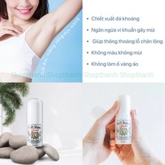 Lăn Nách Đá Khoáng Soft Stone Double Deonatulle 20g – Khô Thoáng Suốt Ngày, Tự Tin Tỏa Sáng