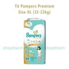 Tã (Bỉm) Quần Pampers Premium dòng cao cấp Nội Địa Nhật