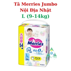 Tã Merries Jumbo Nội Địa Nhật