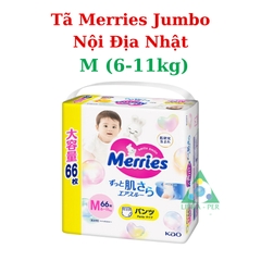 Tã Merries Jumbo Nội Địa Nhật