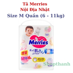 Tã Bỉm Merries Nội Địa Nhật
