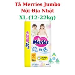 Tã Merries Jumbo Nội Địa Nhật