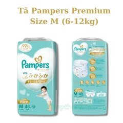 Tã (Bỉm) Quần Pampers Premium dòng cao cấp Nội Địa Nhật