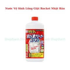 Nước Tẩy Lồng Giặt Rocket Nhật Bản 550g – Diệt 99.9% Nấm Mốc, Khử Mùi Hôi, Vệ Sinh Sâu Máy Giặt Cửa Trước & Cửa Trên Chính Hãng