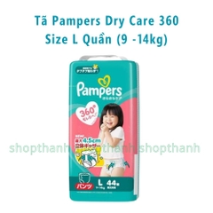 Tã Quần Pampers Dry Care 360 Nhật Bản – Chống Tràn 360 Độ, Thấm Hút Vượt Trội Cho Bé Da Nhạy Cảm