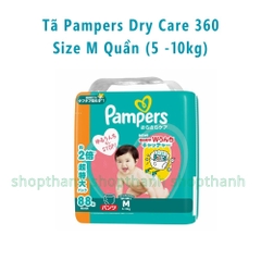 Tã Quần Pampers Dry Care 360 Nhật Bản – Chống Tràn 360 Độ, Thấm Hút Vượt Trội Cho Bé Da Nhạy Cảm