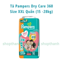 Tã Quần Pampers Dry Care 360 Nhật Bản – Chống Tràn 360 Độ, Thấm Hút Vượt Trội Cho Bé Da Nhạy Cảm