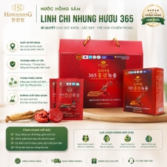 Nước Hồng Sâm 365 - Bồi Bổ Toàn Diện, Kết Hợp Hồng Sâm Linh Chi Nhung Hươu - Cho Người Lớn Tuổi