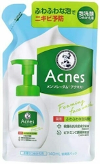 Sữa rửa mặt đặc trị mụn cho tuổi dậy thì Rohto Mentholatum Acnes nội địa Nhật