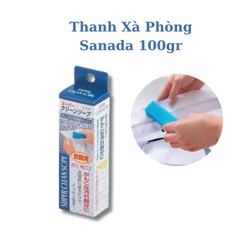 Thanh Xà Phòng Sanada 100g Nhật Bản - Đánh Bay Mọi Vết Bẩn