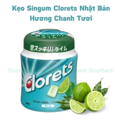 Singum Clorets Nhật Bản – Kẹo Cao Su Khử Mùi Hôi Miệng Hiệu Quả Với Hương Bạc Hà Thơm Mát Lâu
