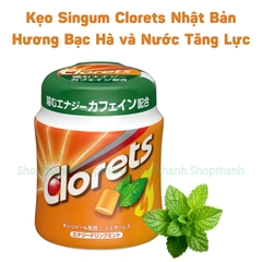 Singum Clorets Nhật Bản – Kẹo Cao Su Khử Mùi Hôi Miệng Hiệu Quả Với Hương Bạc Hà Thơm Mát Lâu