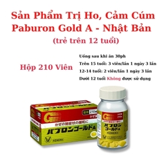 Cảm cúm Taisho Pabrons Gold A Nhật Bản - Làm Giảm Triệu Chứng Cảm Cúm Một Cách Hiệu Quả