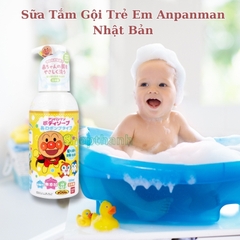Sữa Tắm Gội Trẻ Em Anpanman Chai 500ml - Nhật Bản