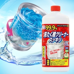 Nước Tẩy Lồng Giặt Rocket Nhật Bản 550g – Diệt 99.9% Nấm Mốc, Khử Mùi Hôi, Vệ Sinh Sâu Máy Giặt Cửa Trước & Cửa Trên Chính Hãng