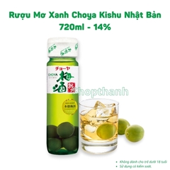 Rượu mơ xanh Choya Kishu Monogatari Nhật Bản Nồng Độ 14%