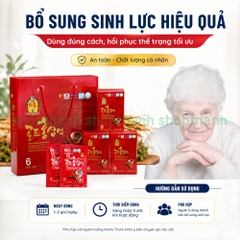 Sâm Hàn Quốc 6 Năm Tuổi Hình Chén 70ml Tăng Sinh Lực, Hồi Phục Thể Trạng, Tiện Lợi Dùng Hằng Ngày