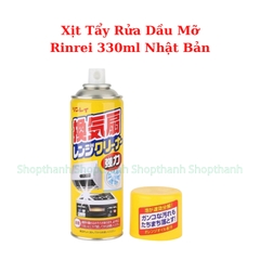 Chai xịt tẩy rửa đồ dùng đa năng Rinrei 330ml Nhật Bản