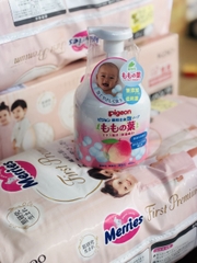 Sữa Tắm Gội Tạo Bọt Đào Pigeon - Chai 450ml- T20
