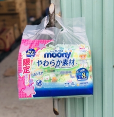 Khăn ướt Moony Nội Địa Nhật