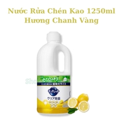 Nước rửa chén KAO 1250ml Nhật Nội Địa