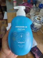 Sữa Tắm Toàn Thân Kracie Naive Doremon Pump Body 530ml