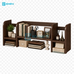 Kệ Sách Để Bàn, Kệ Để Bàn Đa Năng, Giá Sách Mini Trang Trí Bàn Học Bàn Làm Việc