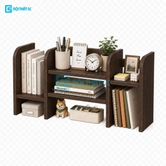 Kệ Sách Để Bàn, Kệ Để Bàn Đa Năng, Giá Sách Mini Trang Trí Bàn Học Bàn Làm Việc