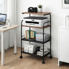 Kệ đa năng để đồ nhà bếp 1 tầng gỗ, kệ để lò vi sóng K-981