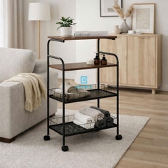 Kệ đa năng để đồ nhà bếp 1 tầng gỗ, kệ để lò vi sóng K-981