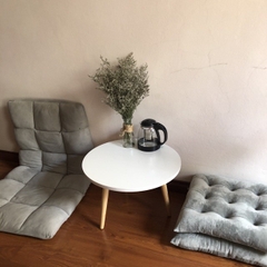 𝐁𝐚̀𝐧 𝐭𝐫𝐚̀ 𝐭𝐫𝐨̀𝐧 sofa, bàn trà vintage chân thấp 30cm hoặc chân cao 48cm.