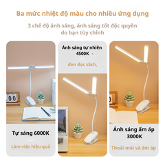 Đèn LED Kẹp bàn KALBE thiết kế di chuyển linh hoạt GD-1041