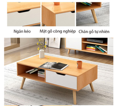 Bàn trà, bàn sofa phòng khách nhập khẩu hiện đại