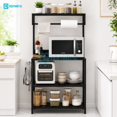 Kệ đa năng, kệ để lò vi sóng, nồi cơm, dụng cụ nhà bếp