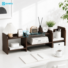 Kệ Sách Để Bàn, Kệ Để Bàn Đa Năng, Giá Sách Mini Trang Trí Bàn Học Bàn Làm Việc