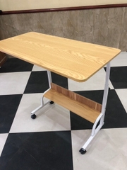 Bàn làm việc thông minh có giá sách, bàn nâng hạ chiều cao di động X-Table