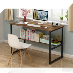 Bàn làm việc liền kệ, bàn học có kệ lửng tiện lợi T-Table