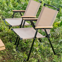 Ghế Dã Ngoại Gấp Gọn Kim Loại Cao Cấp, Ghế Mang Đi Picnic Du Lịch Xếp Gọn Chắc Chắn