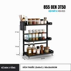 Kệ gia vị nhà bếp, kệ để hũ gia vị nhà bếp, kệ để hũ gia vị tiện dụng