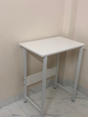 Bàn làm việc chân sắt, bàn học đơn giản mặt gỗ MDF S-Table