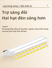 Đèn LED Kẹp bàn KALBE thiết kế di chuyển linh hoạt GD-1041