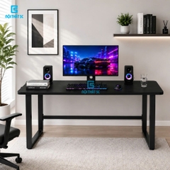 Chân U nâng cấp chân sắt 40x40mm mặt bo uốn cong kích thước 120cm 140cm