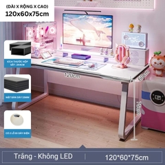 Bàn Gaming chữ U chân uốn cong mềm mại BH-086