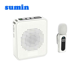 Máy trợ giảng không dây micro cài áo Sumin M26 chống hú rít, giảm tiếng ồn, âm thanh thật giọng