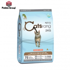 Thức ăn mèo - Catsrang adult 2kg (bao xanh)