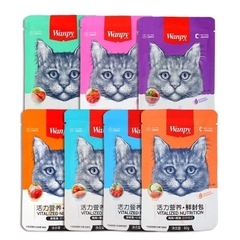 Pate mèo - Wanpy mèo gói 80g