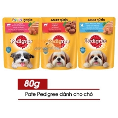 Pate chó - Pedigree adult 80gr